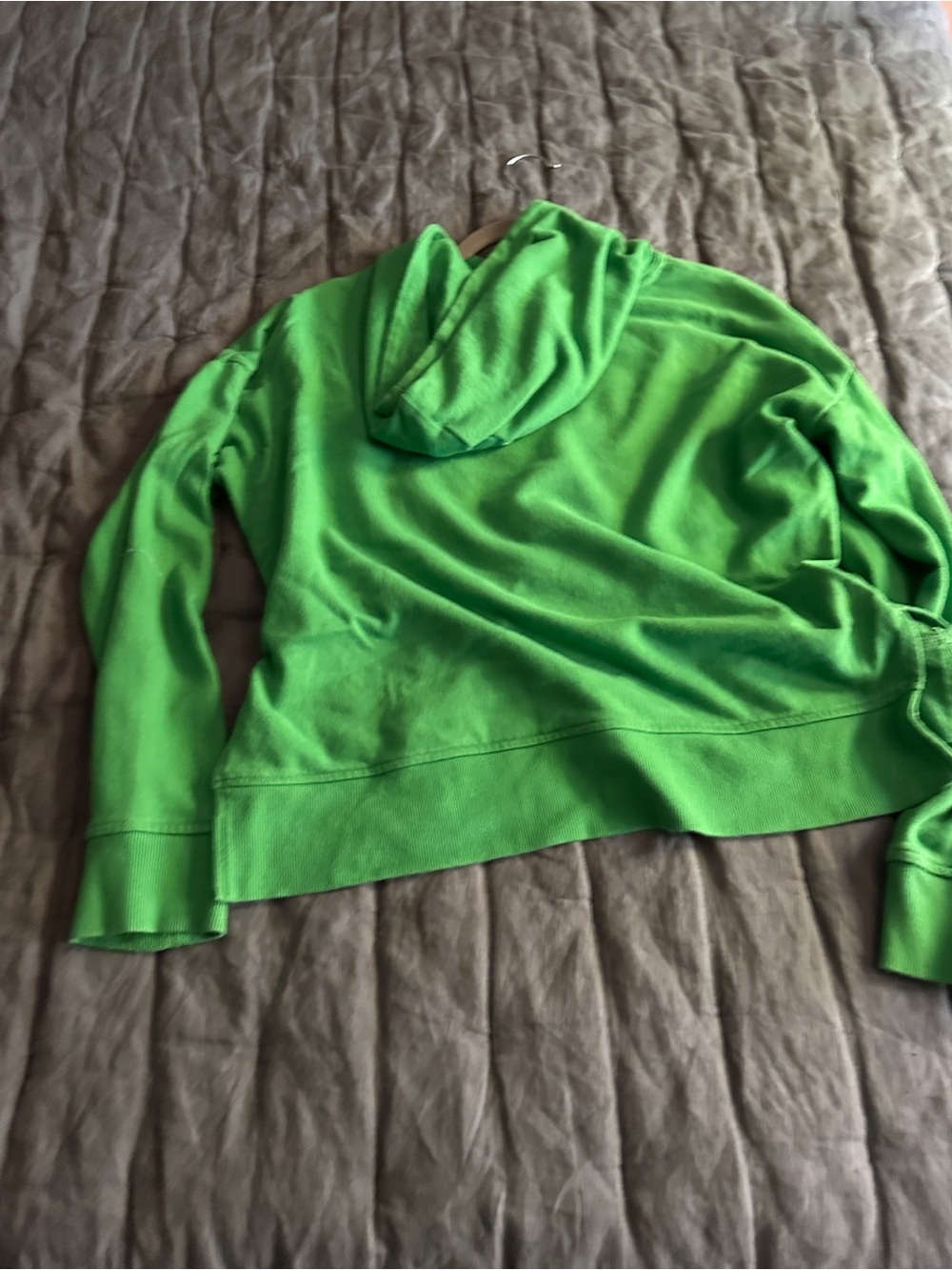 Andrew Marc Bright Green Women's Hooded Sweatshirt